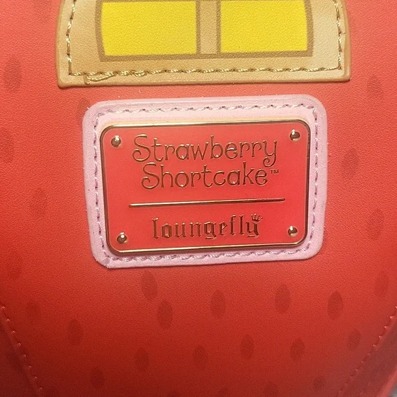 Loungefly Scented Strawberry Shortcake House Crossbody Bag - Picture 5 of 11